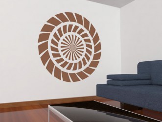 circulo, radial, pared